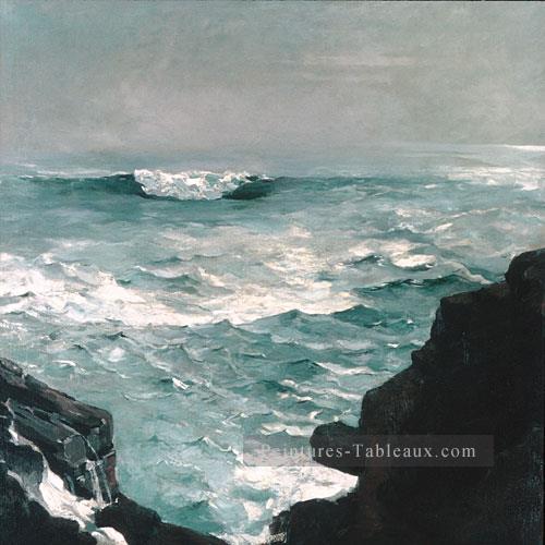 Cannon Rock réalisme marine peintre Winslow Homer Peintures à l'huile